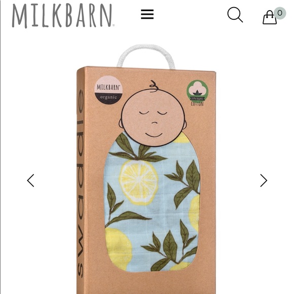 Organic muslin swaddle blanket - Picture 1 of 4